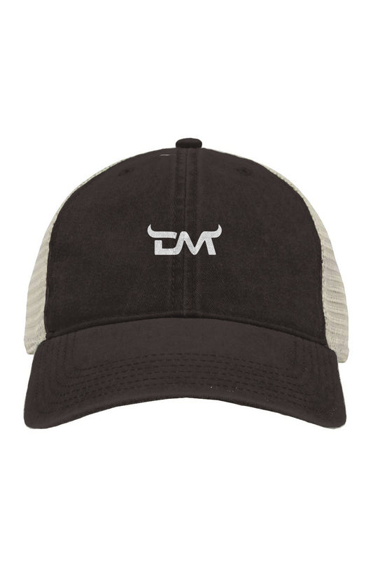“DM” Pigment-Dyed Trucker Cap